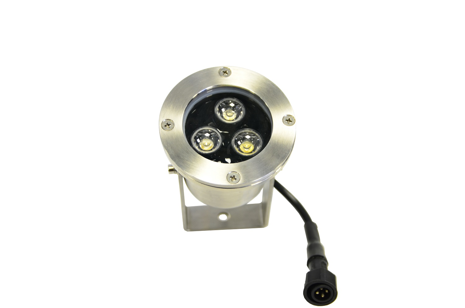 Подводный прожектор (LED) с контроллером, 3 диода, 25°, 12V.АC-RGB