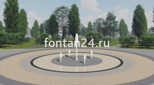 Фонтан для города "Ария" ø=3 м