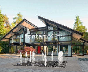 Фонтан для парка "Кубик-Рубик плюс" 4x4 м