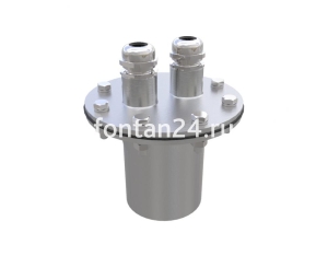 Подводный кабельный ввод 2х(11-6мм), 2”ВР, нерж.сталь