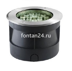 Встраиваемый LED-прожектор 18-диодный 12/24VDC IP67, Д=210 мм MONO Встраиваемый LED-прожектор 18-диодный 12/24VDC IP67, Д=210 мм MONO