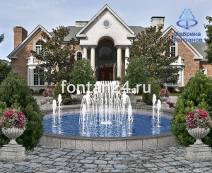 Уличный фонтан "Маркиза" ø=8 м