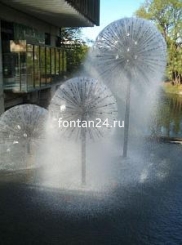 Фонтанная насадка Water sphere, Ø=120 см, 76 шт x 16 мм