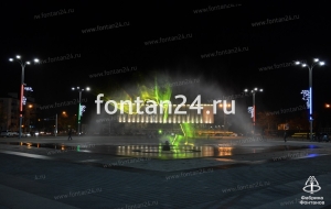 Фонтанная насадка Водный экран 10 м, нержавеющая сталь